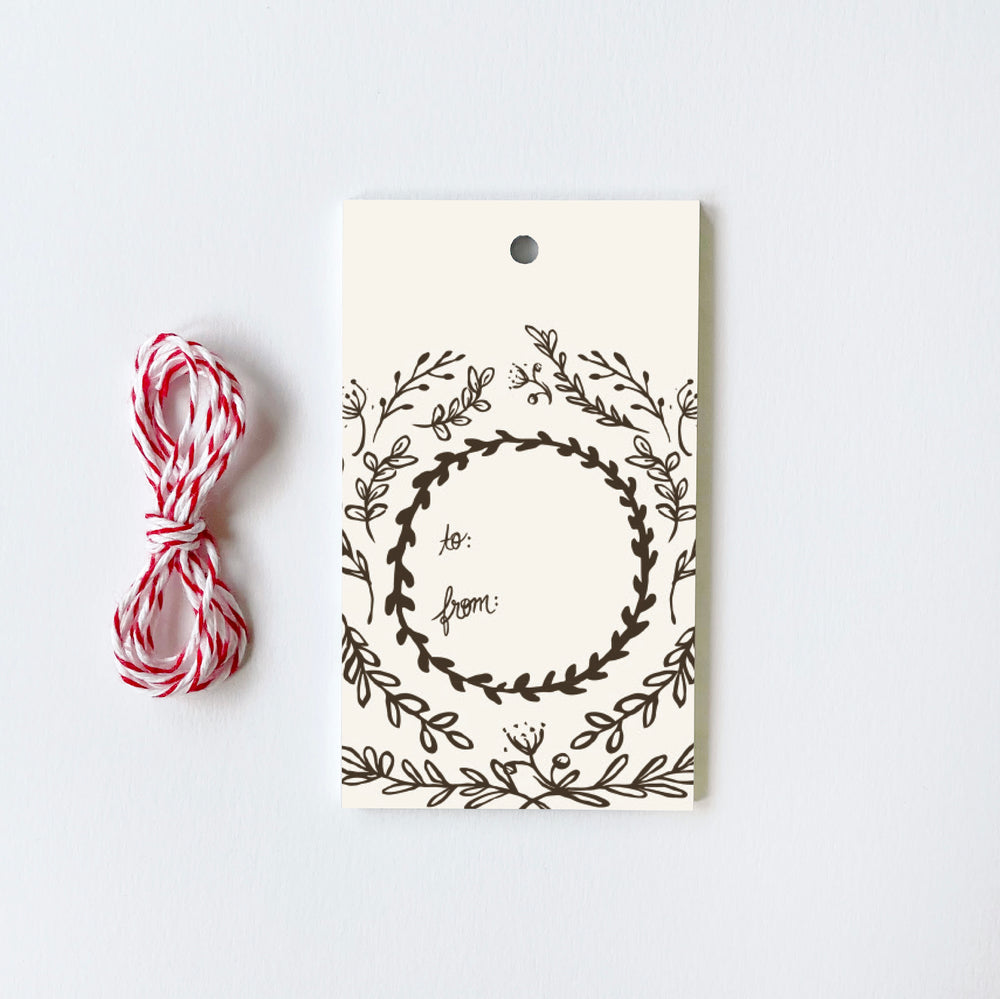 Leaves - 10 Gift Tags
